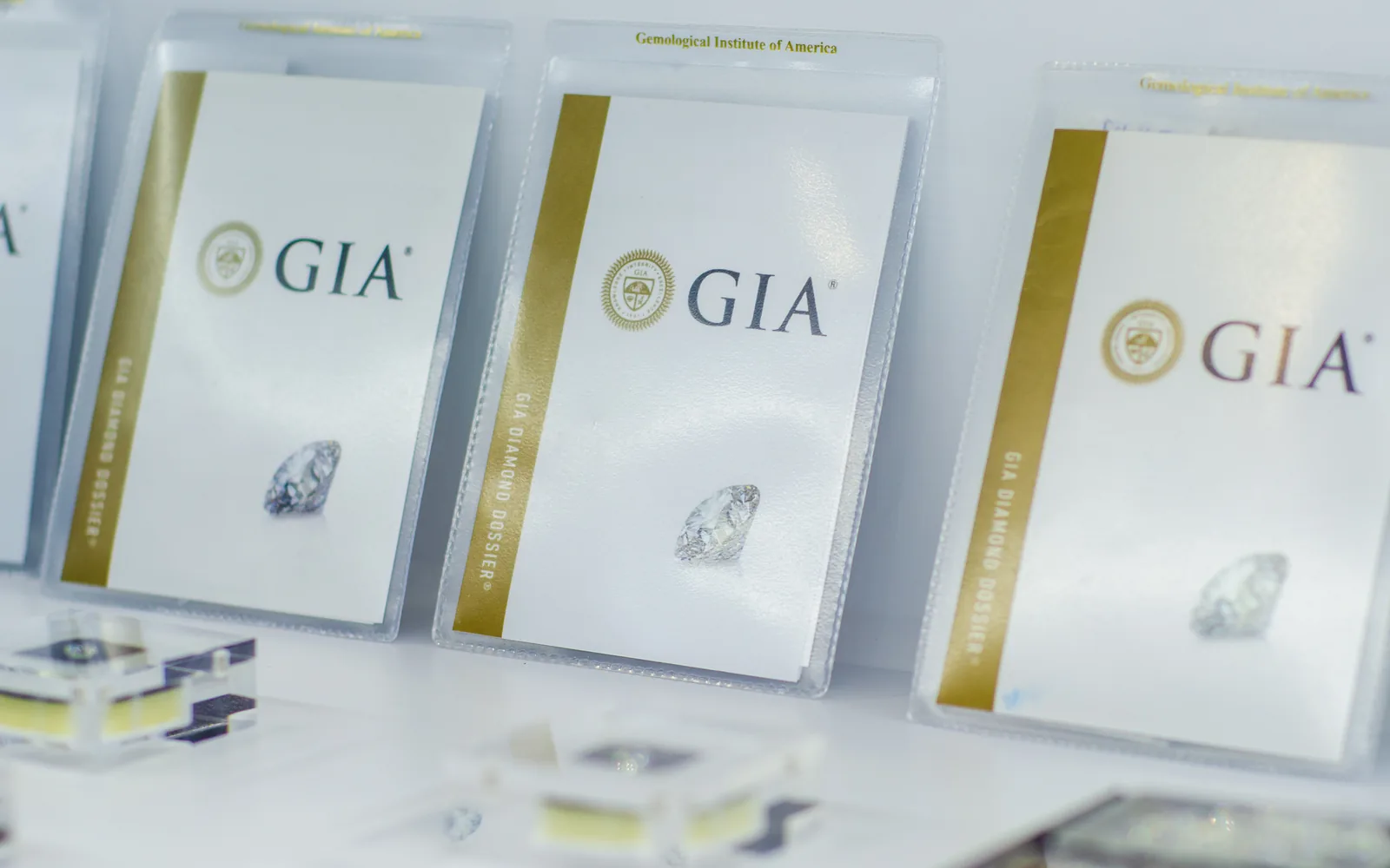 Certified diamond prepared for a Budapest private exchange desk